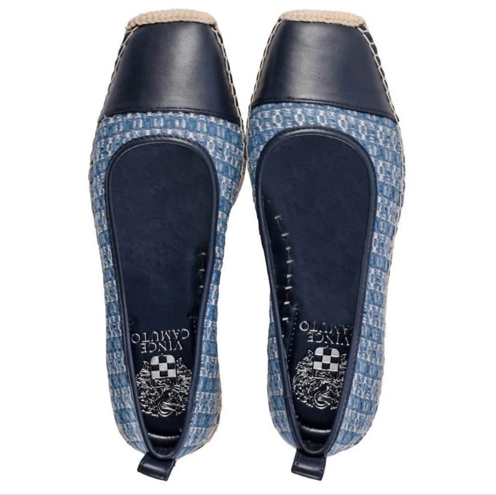 Vince Camuto Women's Miheli Espadrille Wedge Sandal - BLUE - US 7M/37.5 NWOB